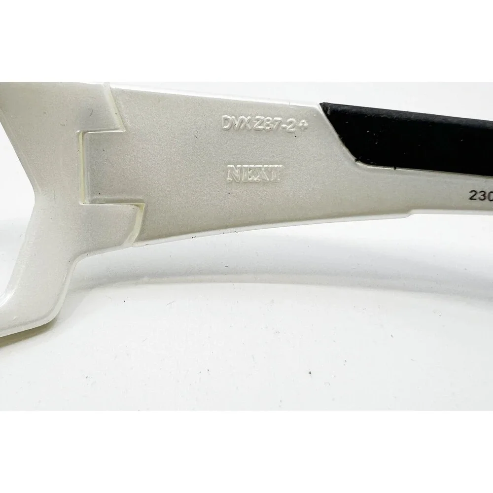 DVX Next Eyeglasses Men White Sport Safety Frames Wiley X 64-18-122